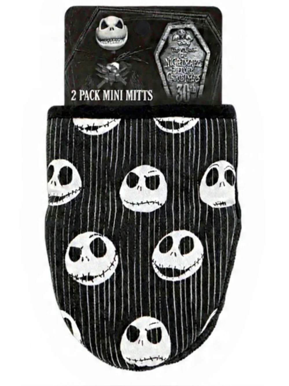 The Nightmare Before Christmas Mini Oven Mitts 2pack NWT